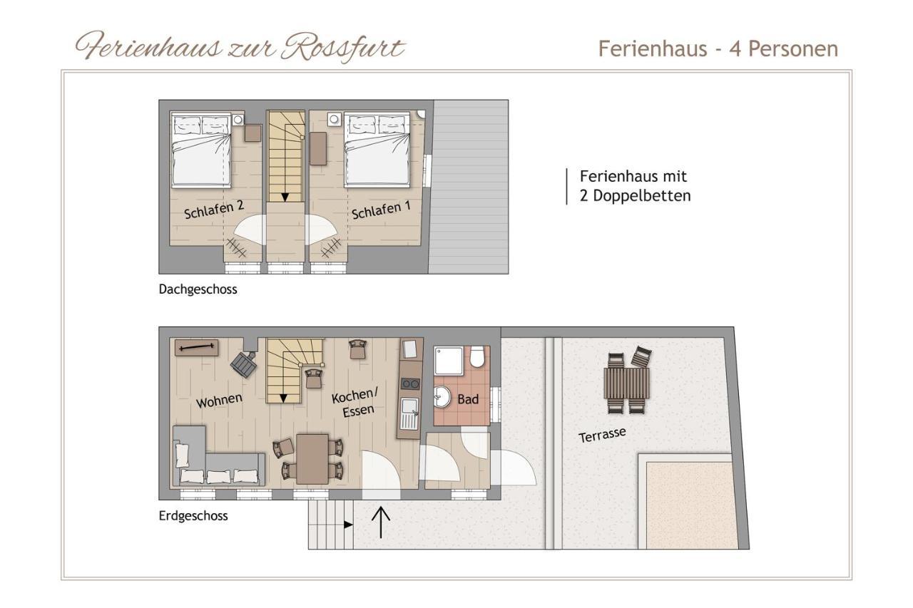 Ferienhaus Zur Rossfurt Тангермюнде Екстер'єр фото
